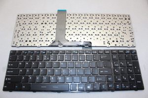 MSI Laptop Keyboard for MSI GE60 CX61 CR61 CX70 Black with Frame US English UI Version V123322IK1 S1N-3EUS2U1-SA0 GE60 in Hyderabad