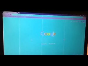Discolored Hp Laptop Screen