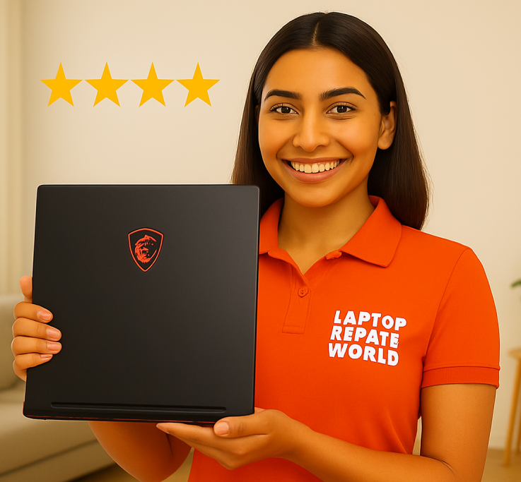 MSI laptop service center with home service in Hyderabad